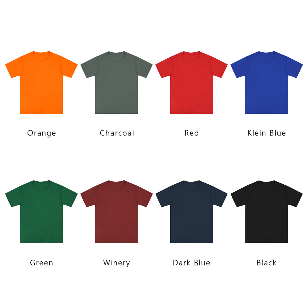 100% Cotton Staple Tee | High-Quality Ribbed Knit Collar-7