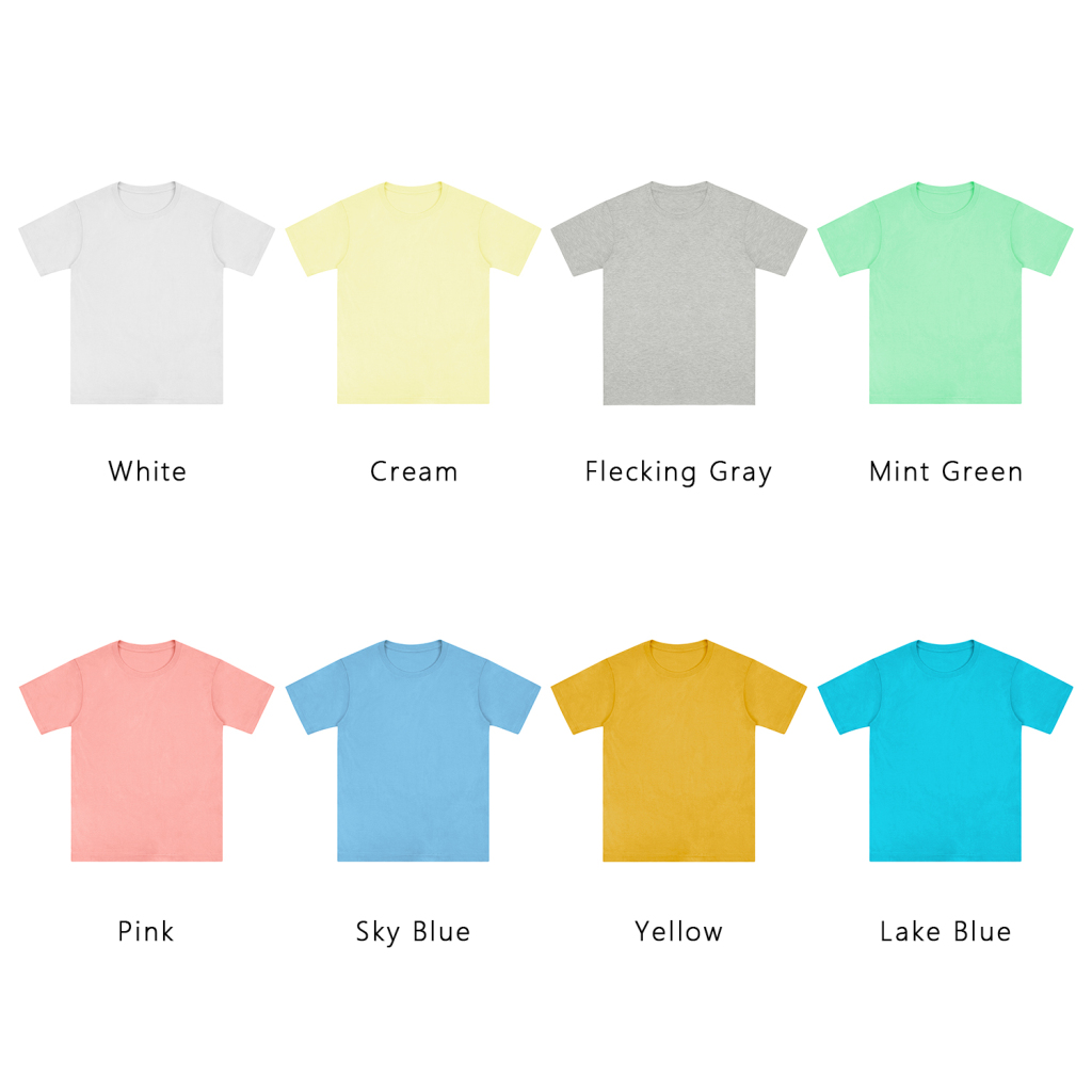 100% Cotton Staple Tee | High-Quality Ribbed Knit Collar-6