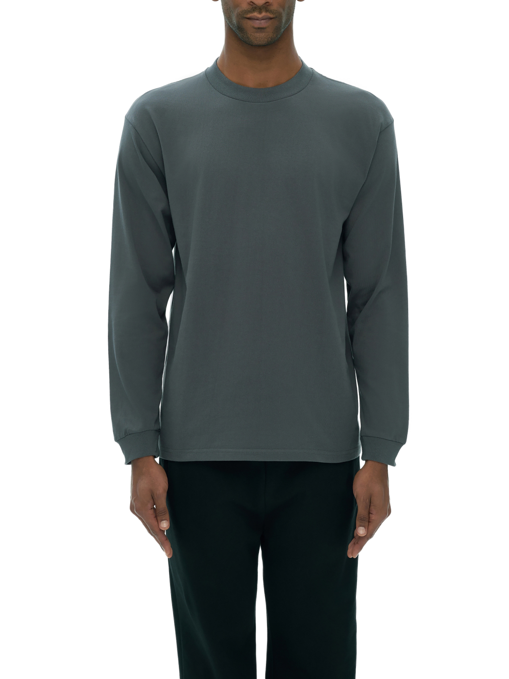 Drop Shoulder Long Sleeve Shirt – Essential Streetwear | Tapstitch-3