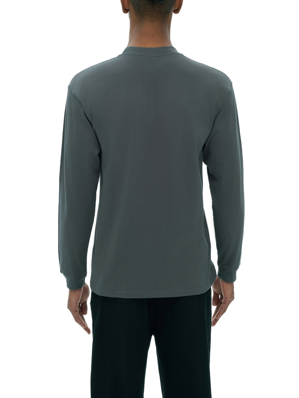 Drop Shoulder Long Sleeve Shirt – Essential Streetwear | Tapstitch-5