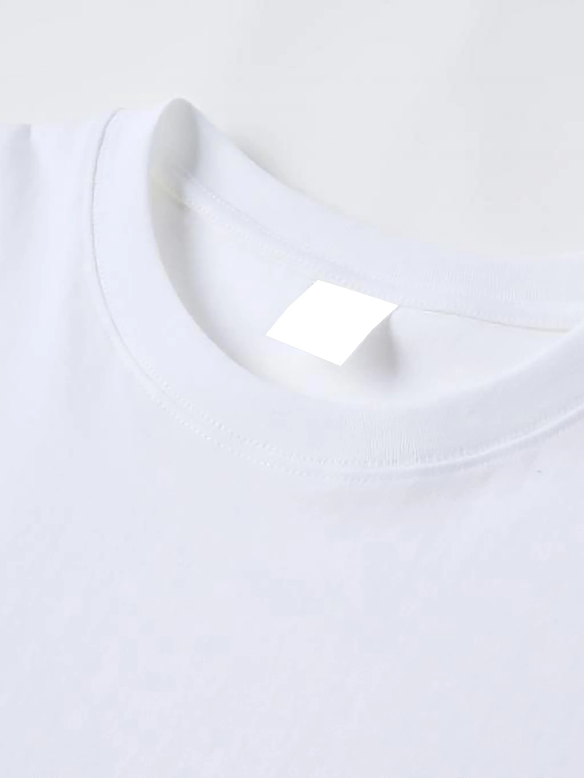 Heavyweight Drop Shoulder Cotton T-Shirt