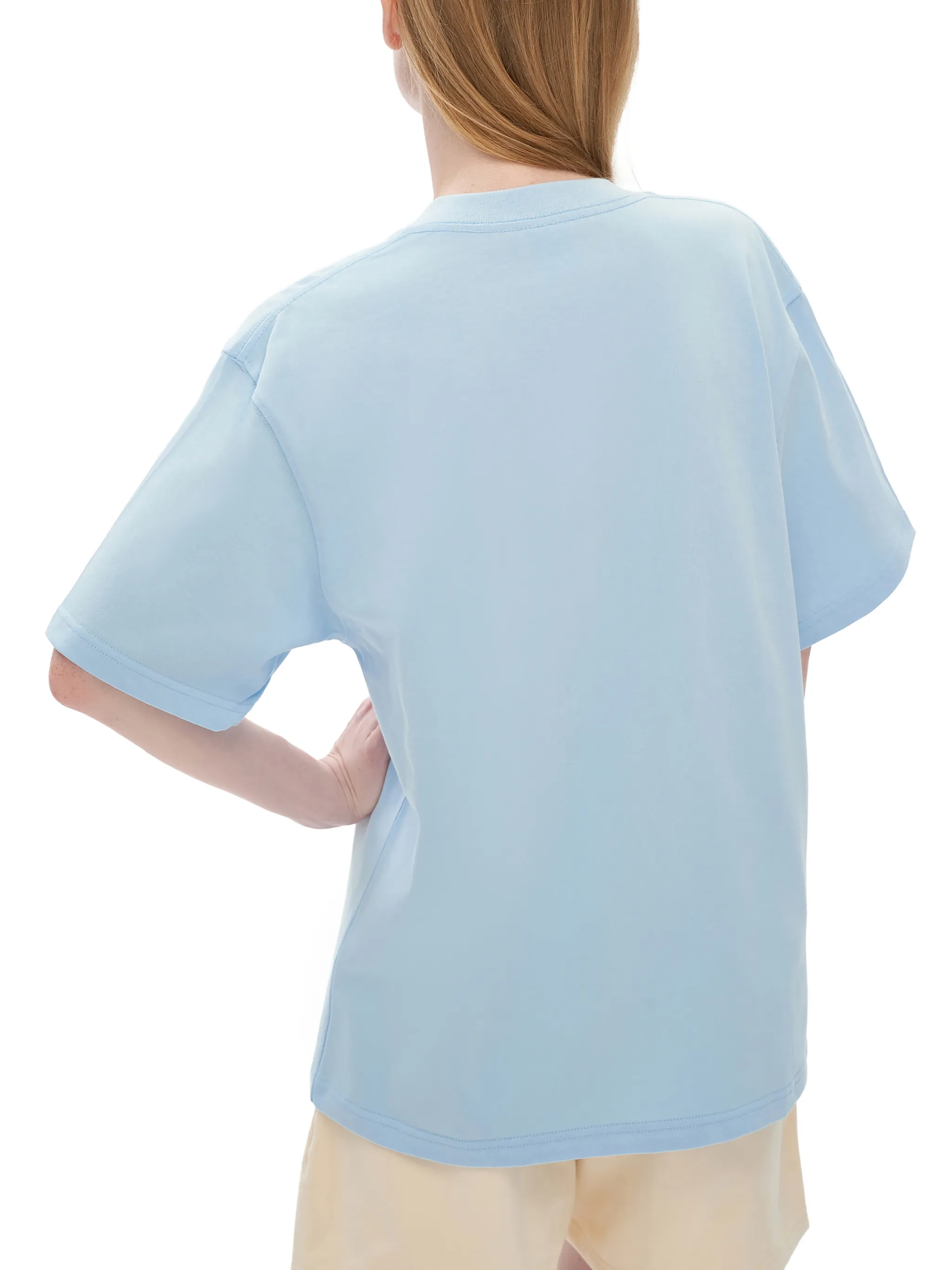 Heavyweight Drop Shoulder Cotton T-Shirt