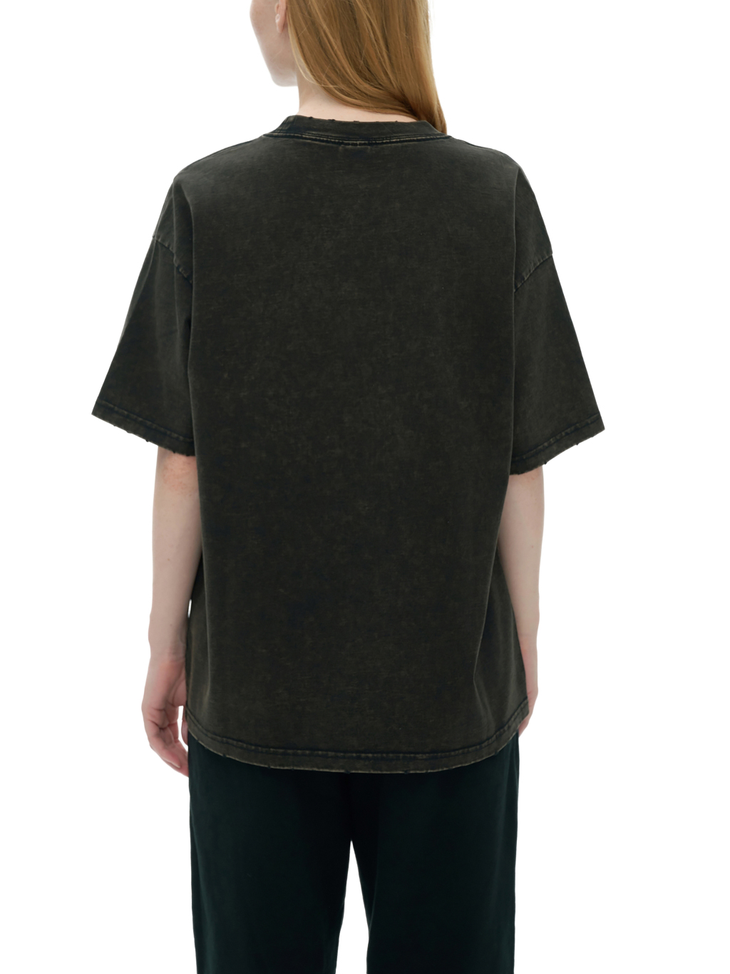 Frayed Vintage Washed T-Shirt – Essential Streetwear | Tapstitch-10