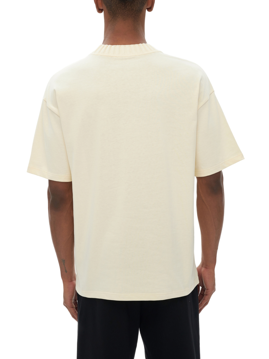 Heavyweight Knitted T-Shirt – Essential Streetwear | Tapstitch-5