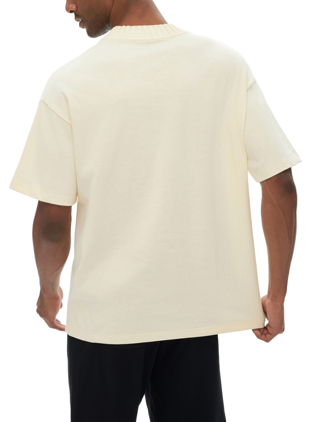 Heavyweight Knitted T-Shirt – Essential Streetwear | Tapstitch-7