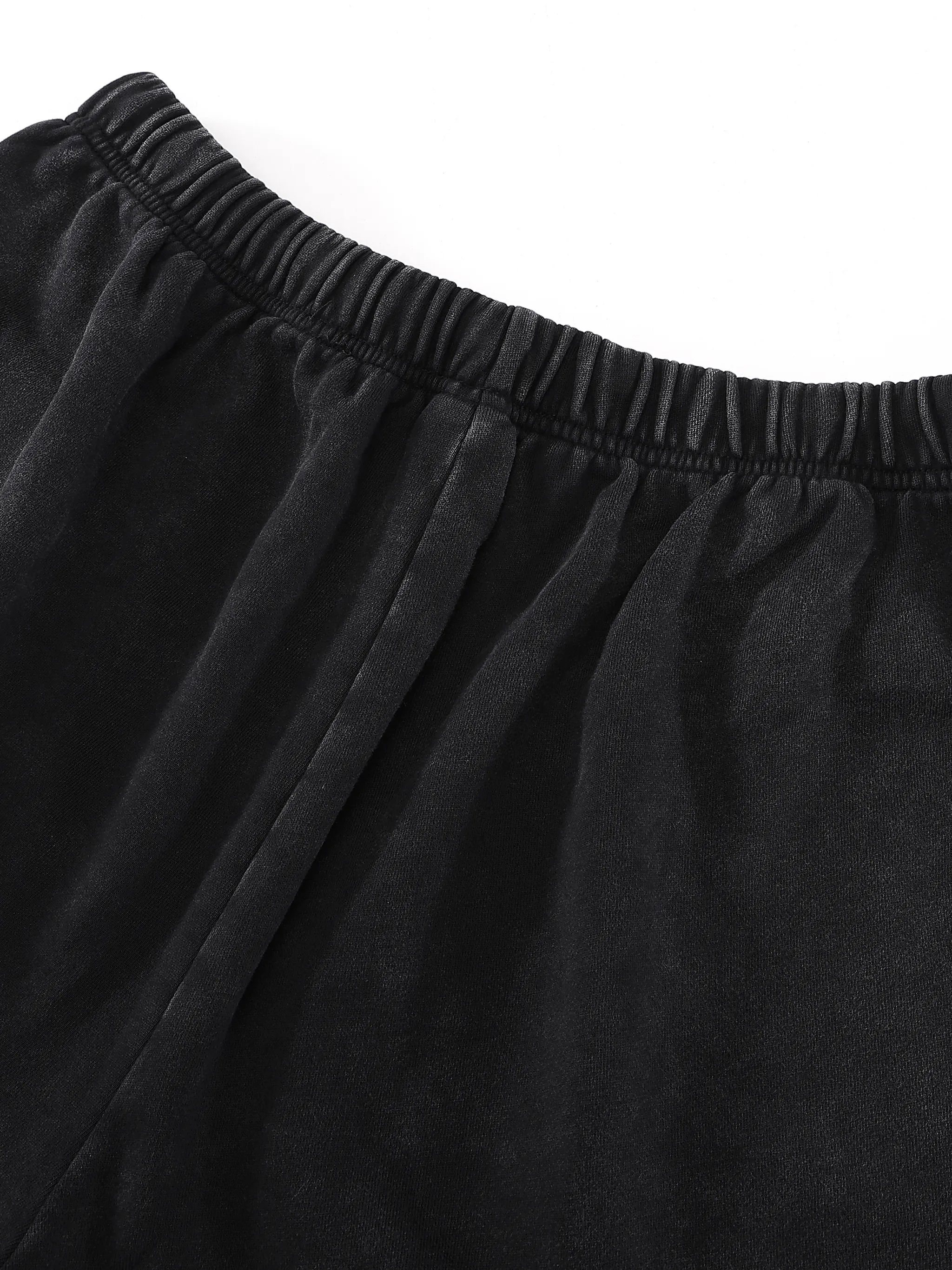 Vintage Washed Tiger Stripes Short Pants