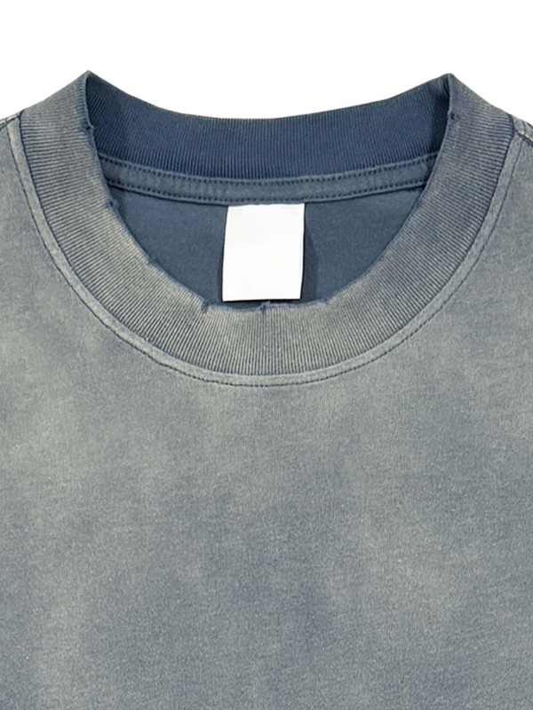 Hand-Frayed Sunfade T-Shirt