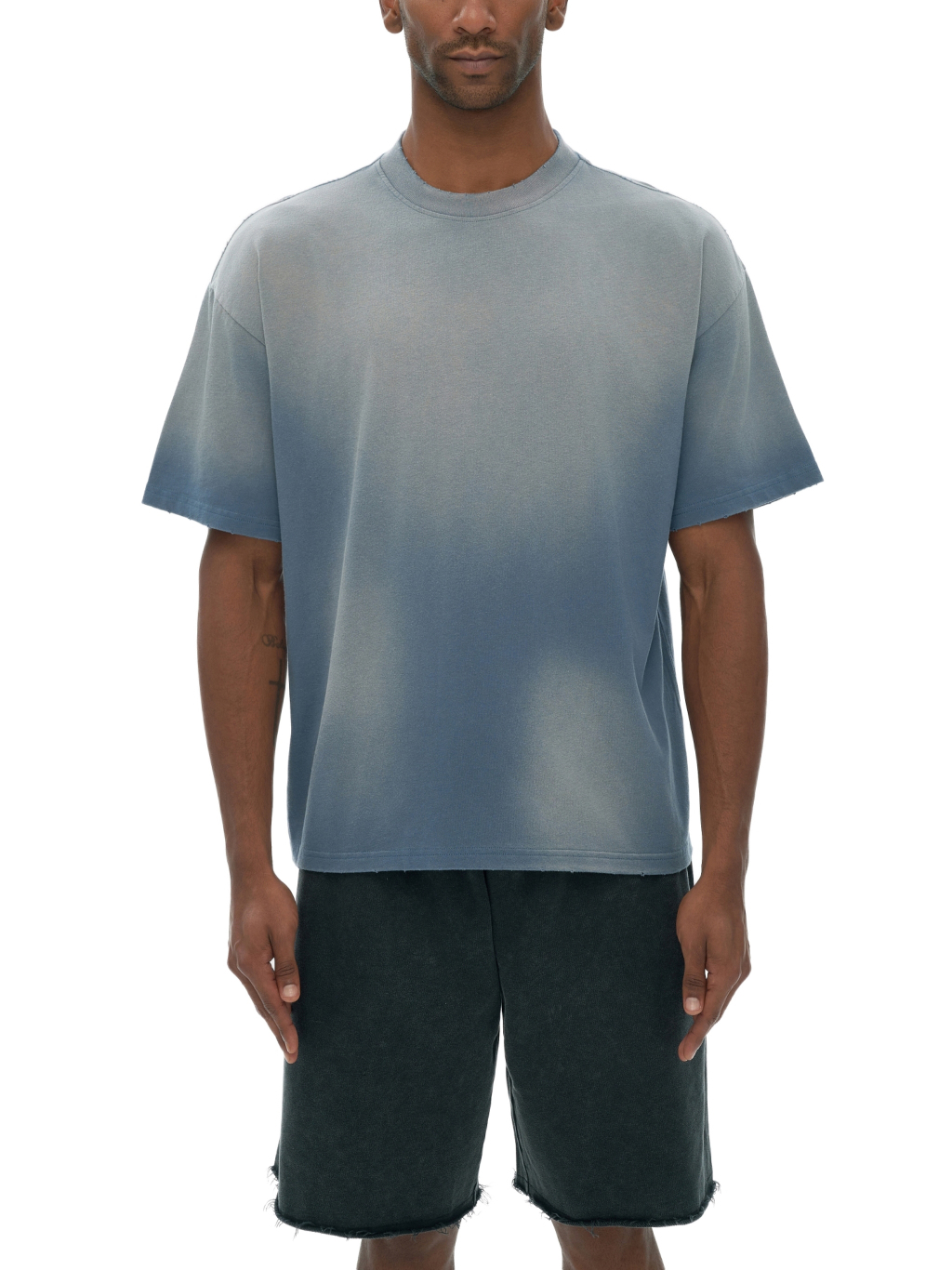 Hand-Frayed Sunfade T-Shirt – Vintage Streetwear | Tapstitch-3