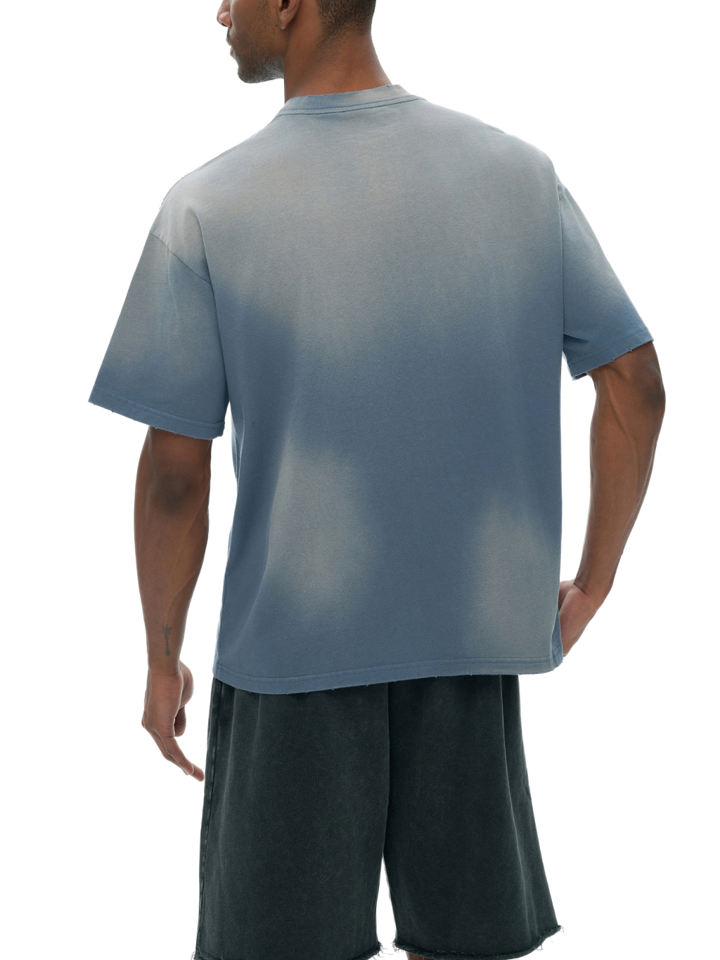 Hand-Frayed Sunfade T-Shirt – Vintage Streetwear | Tapstitch-6