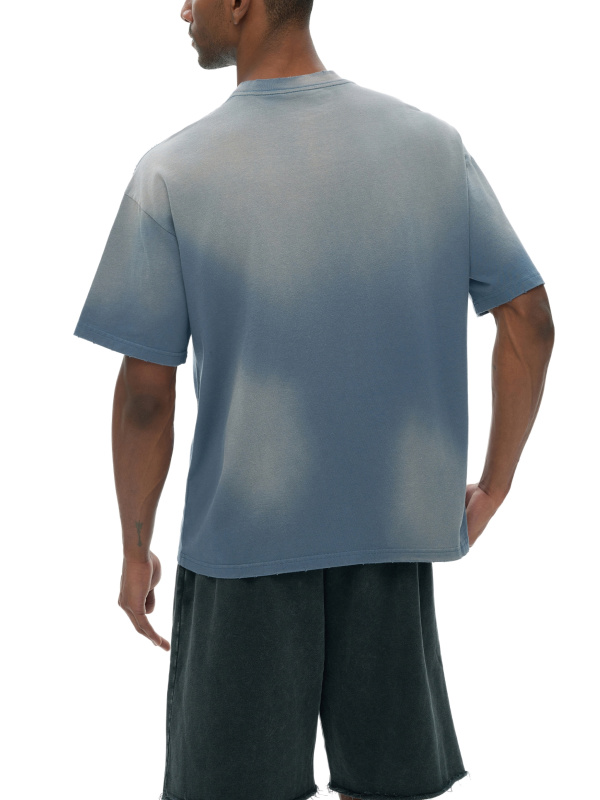 Hand-Frayed Sunfade T-Shirt