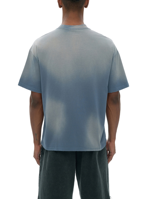 Hand-Frayed Sunfade T-Shirt