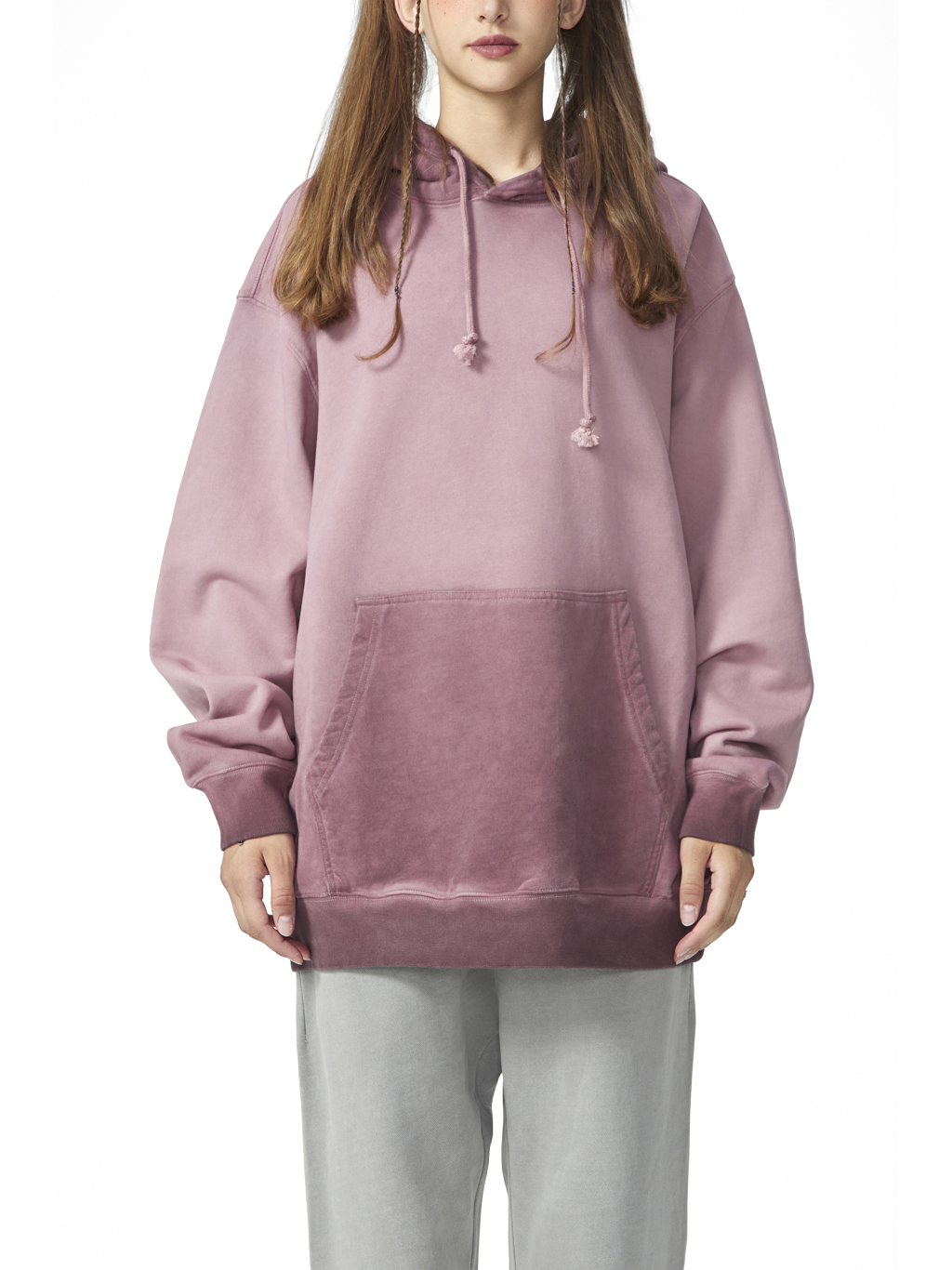 Ombre Stone Washed Hoodie | Tapstitch-12