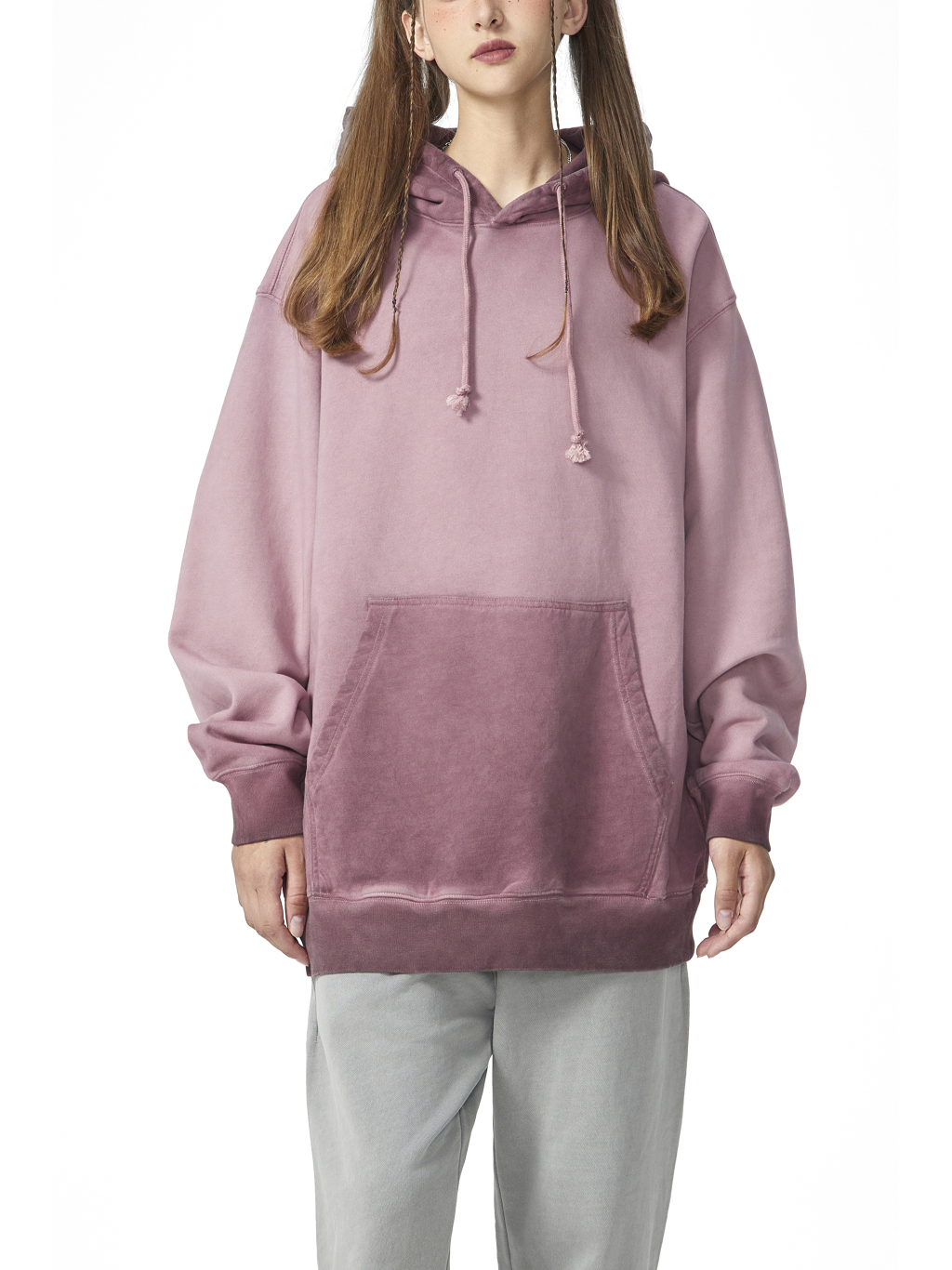 Ombre Stone Washed Hoodie | Tapstitch-8