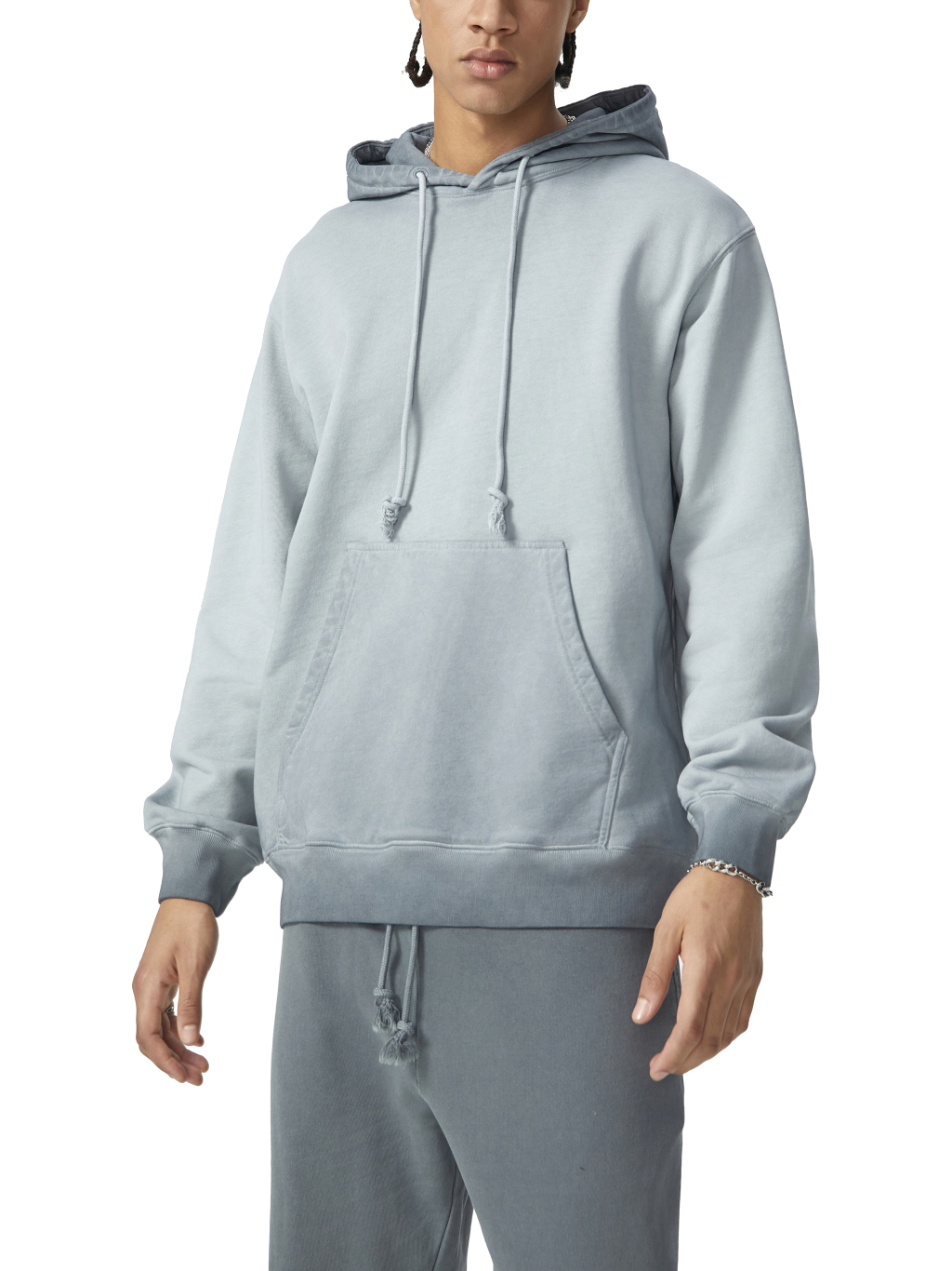 Ombre Stone Washed Hoodie | Tapstitch-6