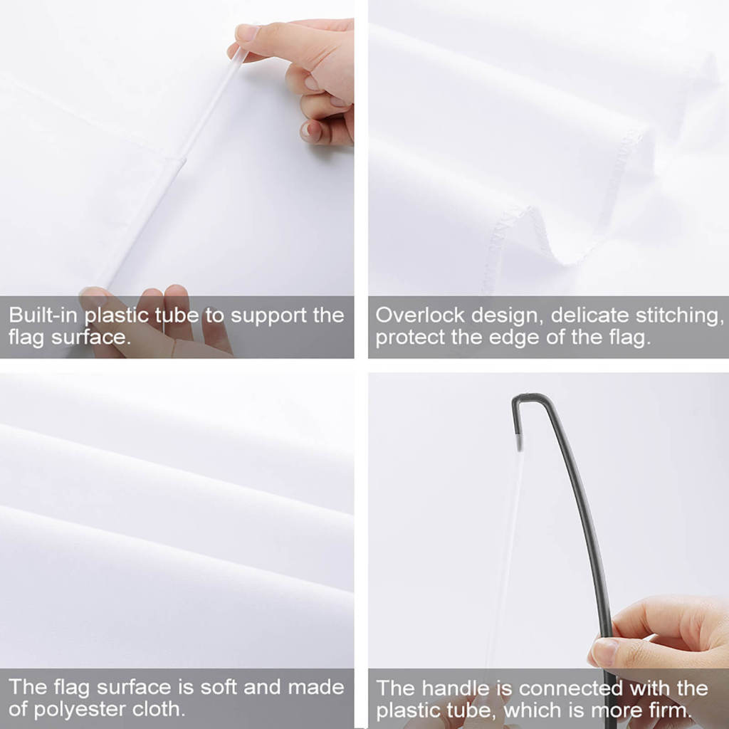 All-Over Print Hand Waving Flag | HugePOD-7