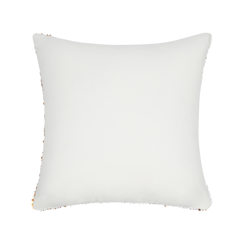 Golden Sequin Cushion Cover Without Filler | HugePOD-3