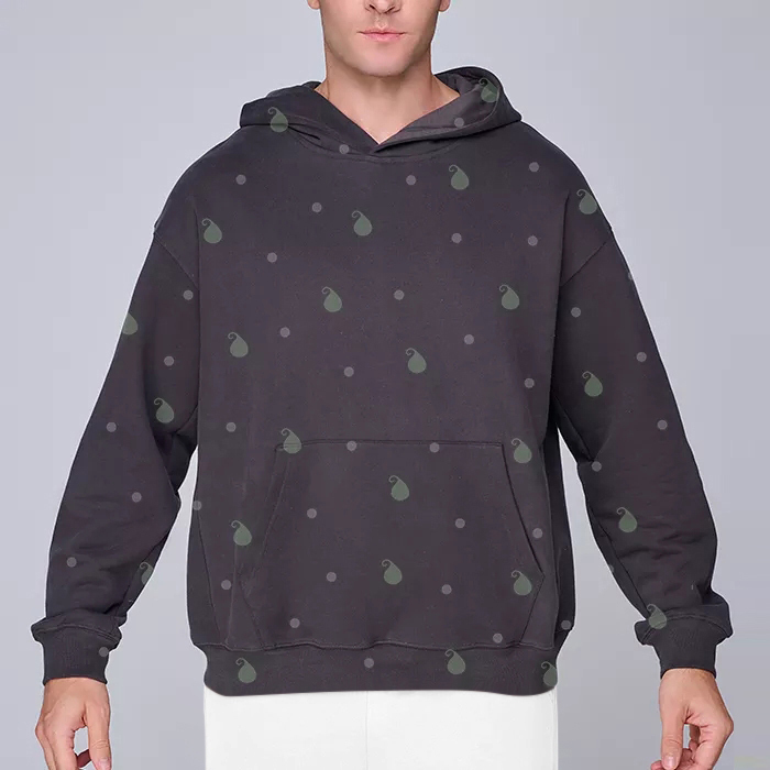 Streetwear All-Over Print Unisex Drop Shoulder Oversized Hoodie - Print On Demand | HugePOD-4