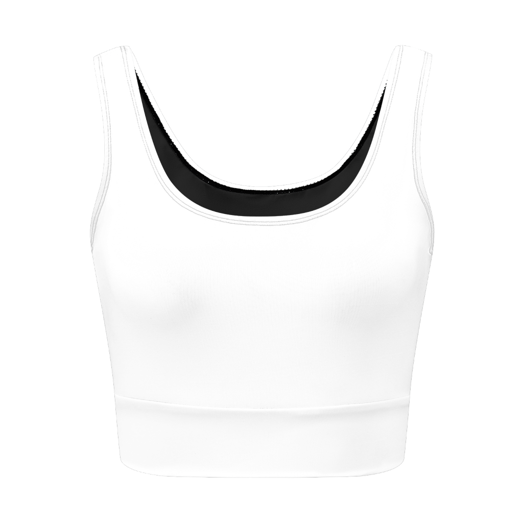 All-Over Print Women's Padded Sports Bra | HugePOD-2