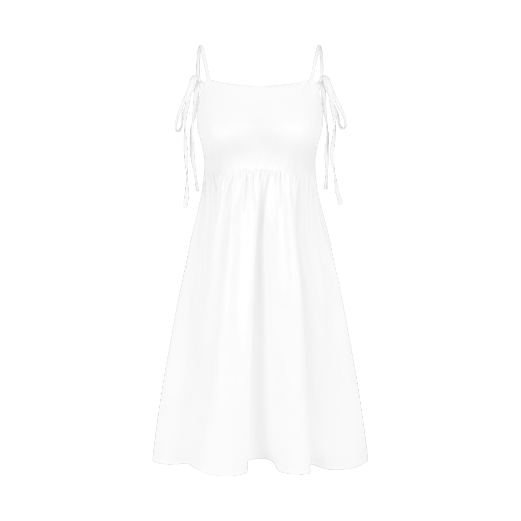 All-Over Print Women's Tie Shoulder Cami Dress | HugePOD-2