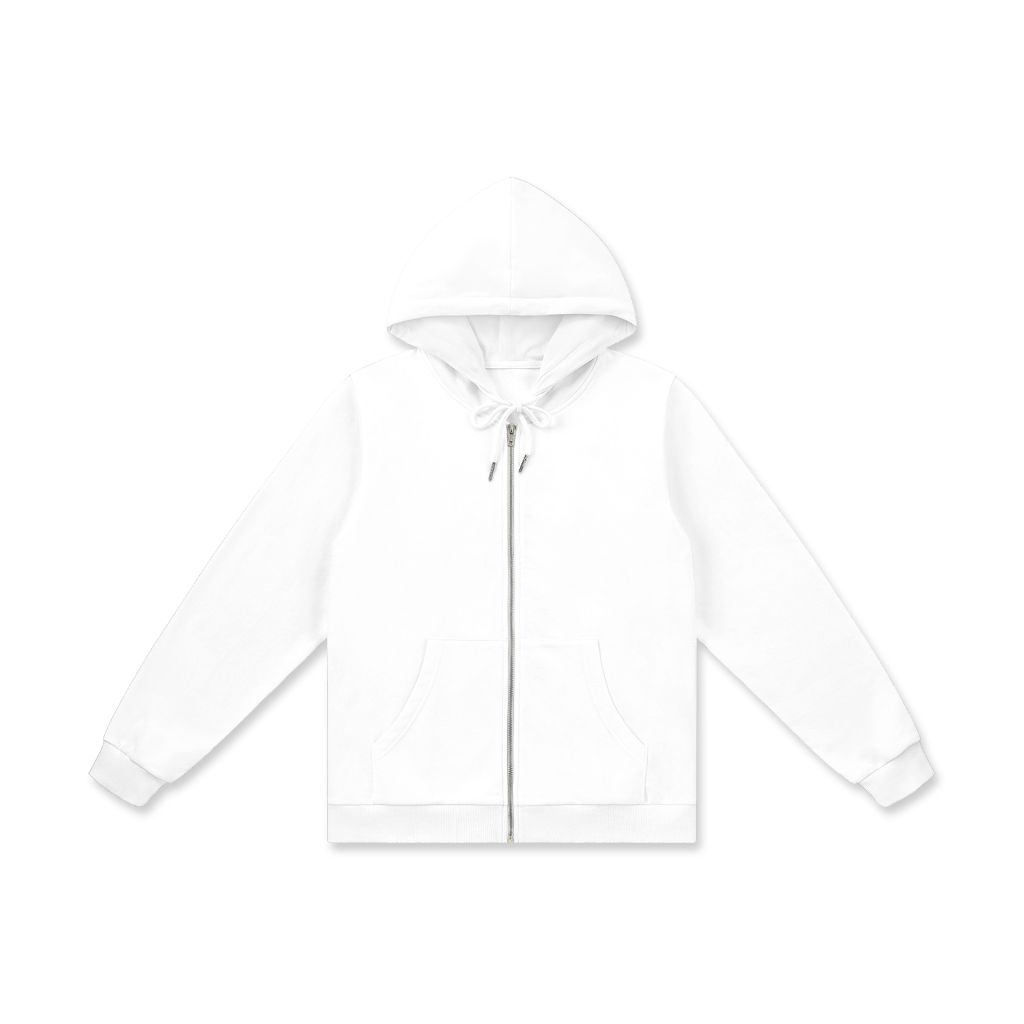 Daily Casual Men's Cotton Zip Hoodie | HugePOD-2
