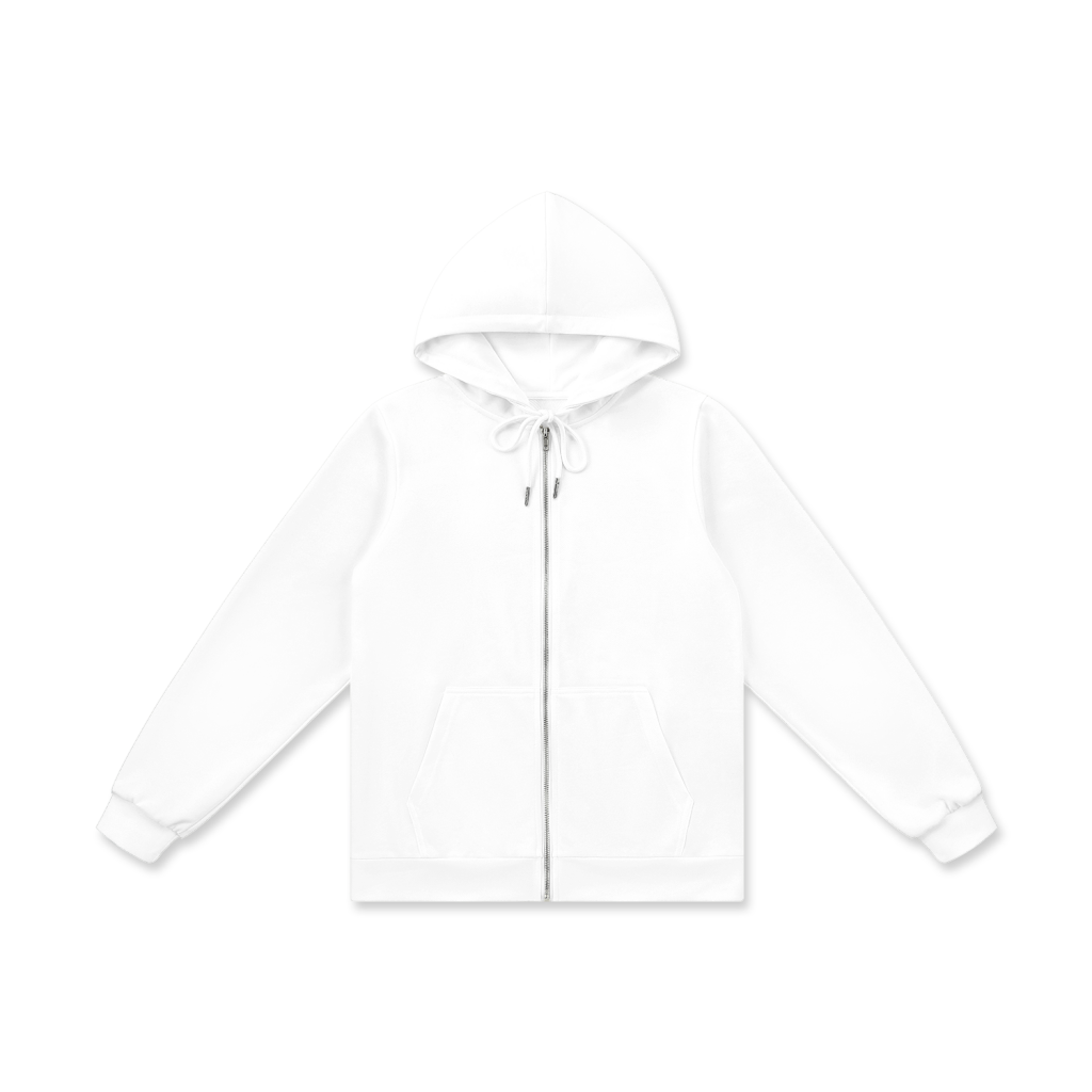 Women's Cotton Zip Hoodie | HugePOD-2