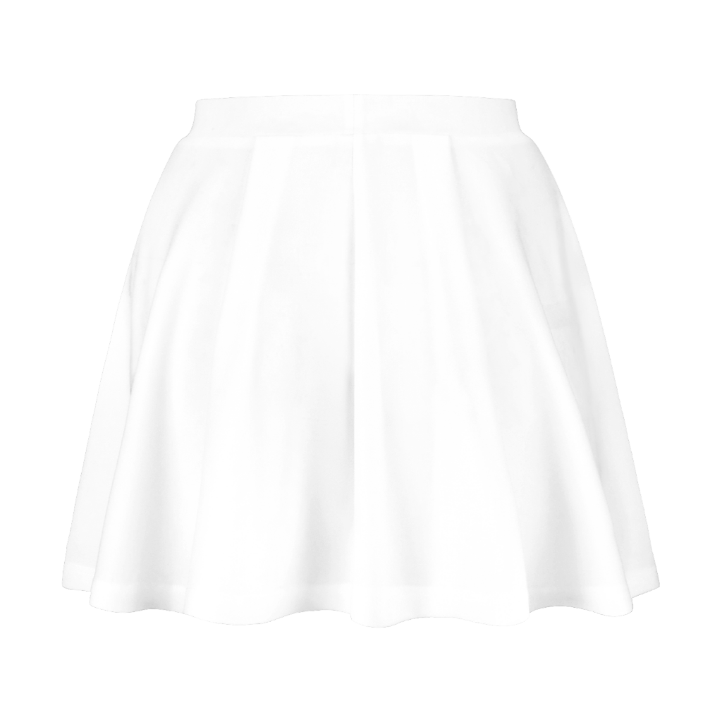 All-over Print AOP Pleated Women's Skater Skirt - Print On Demand | HugePOD-3
