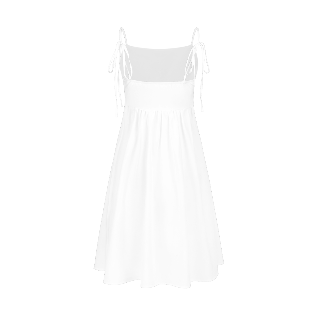 All-Over Print Women's Tie Shoulder Cami Dress | HugePOD-3