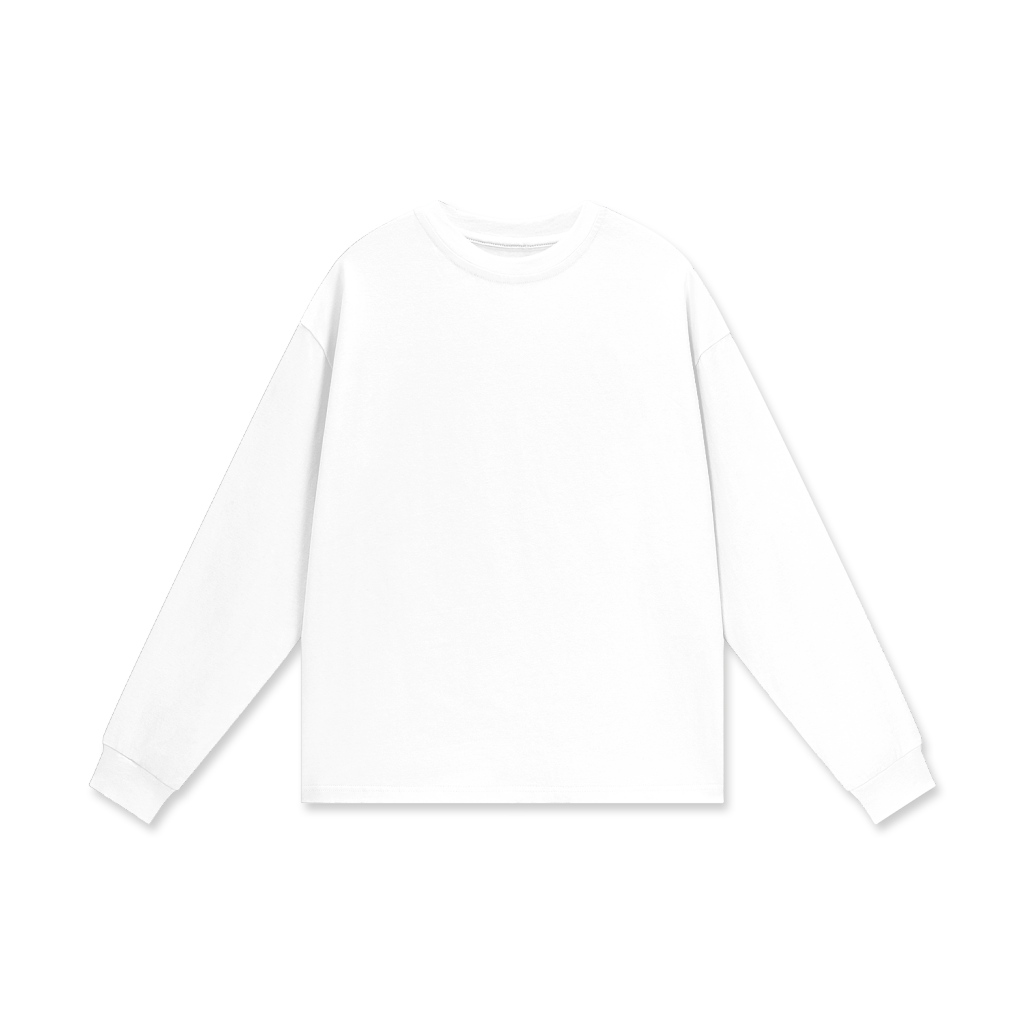 Kids Basic Cotton Long Sleeve T-Shirt | Soft and Breathable-2