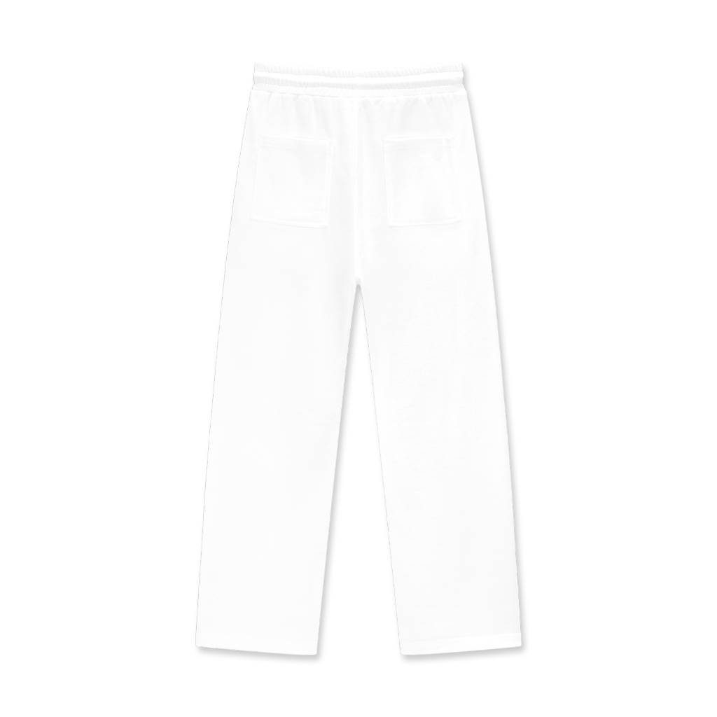 Custom Unisex 100% Cotton Straight Leg Pants | HugePOD-3
