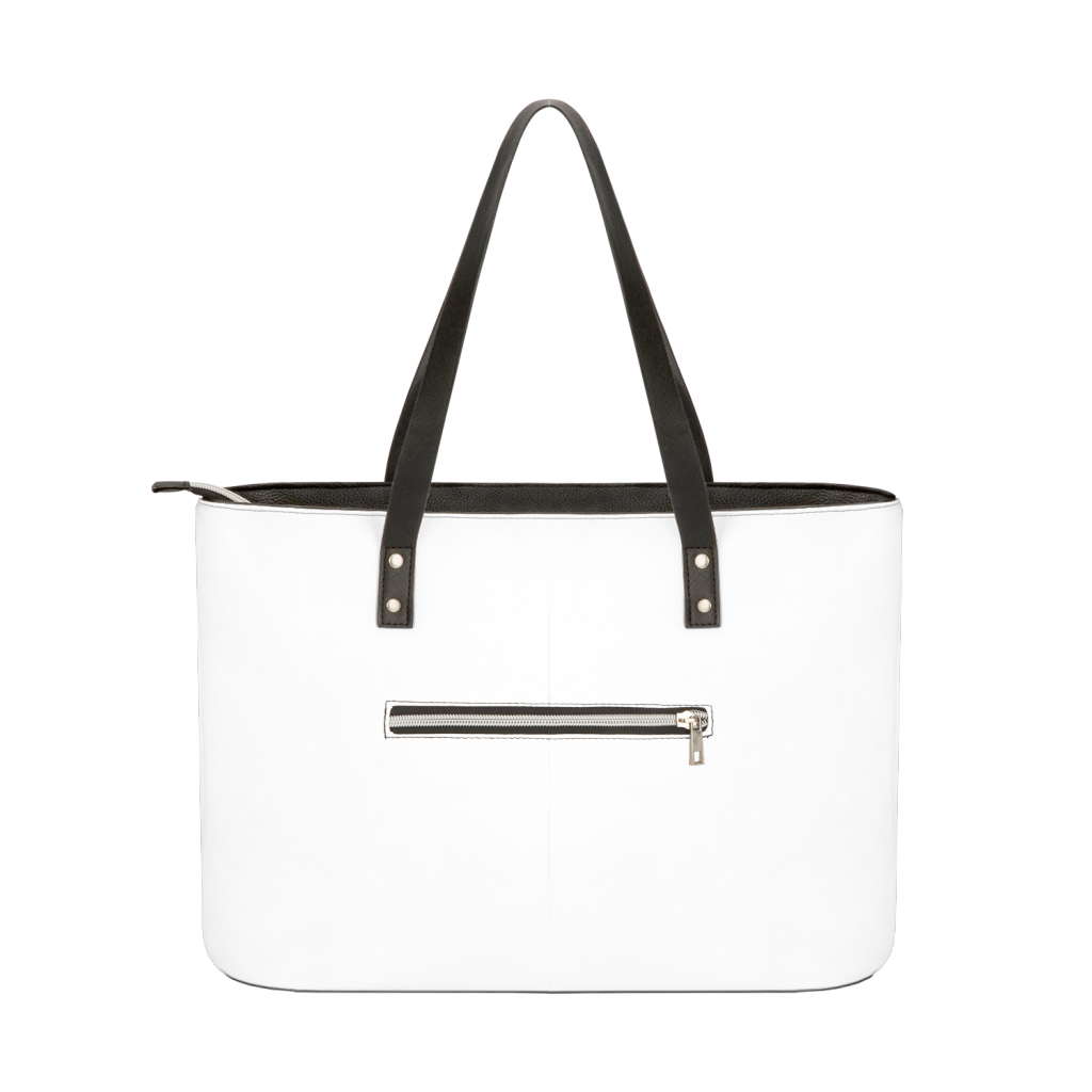All-Over Print Leather Shoulder Bag | HugePOD-3