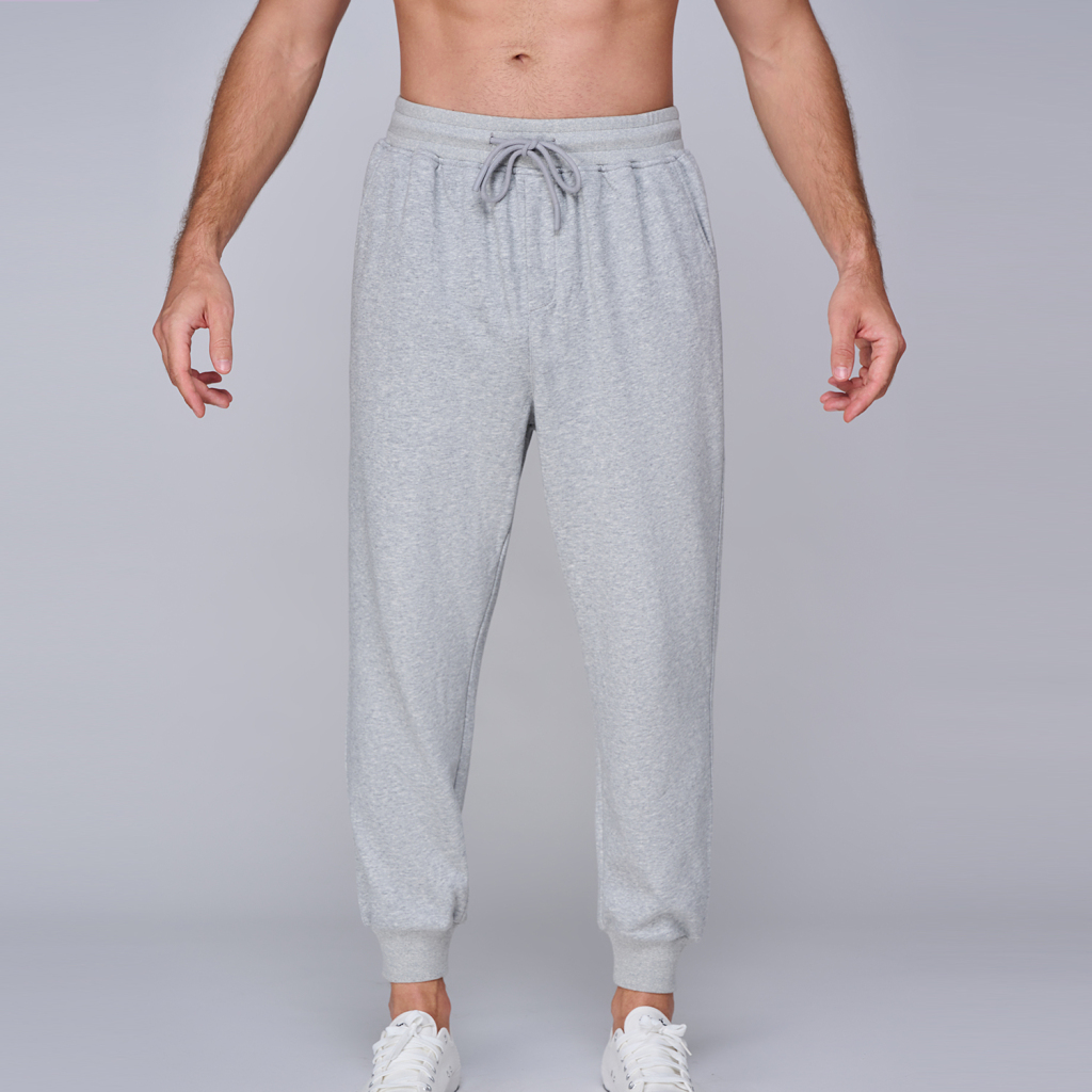 Unisex Heavyweight Fleece Drawstring Waist Joggers | HugePOD-4