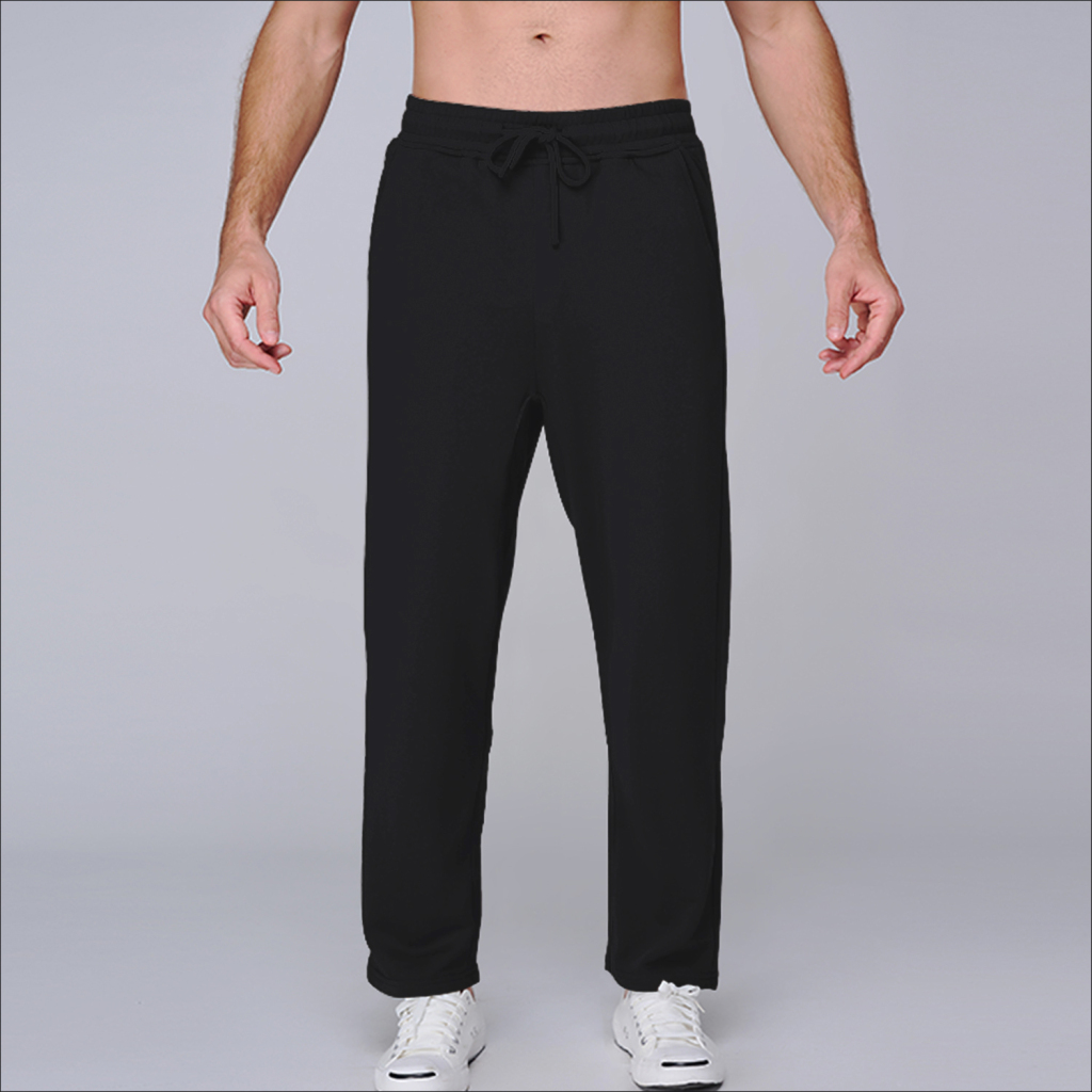 Custom Unisex 100% Cotton Straight Leg Pants | HugePOD-6