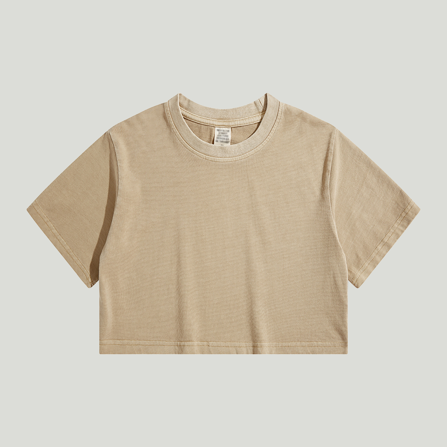 Streetwear Women's Washed Crop Top - Print On Demand | HugePOD
