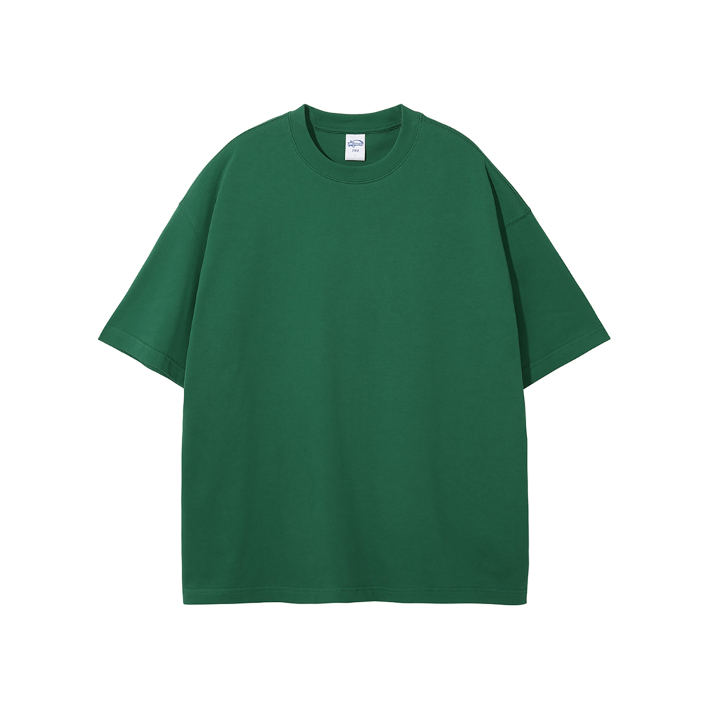 Streetwear Unisex Earth Tone Heavyweight Loose Fit FOG T-Shirt | HugePOD-22