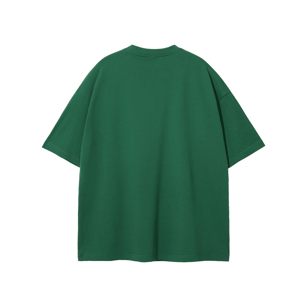 Streetwear Unisex Earth Tone Heavyweight Loose Fit FOG T-Shirt | HugePOD-23