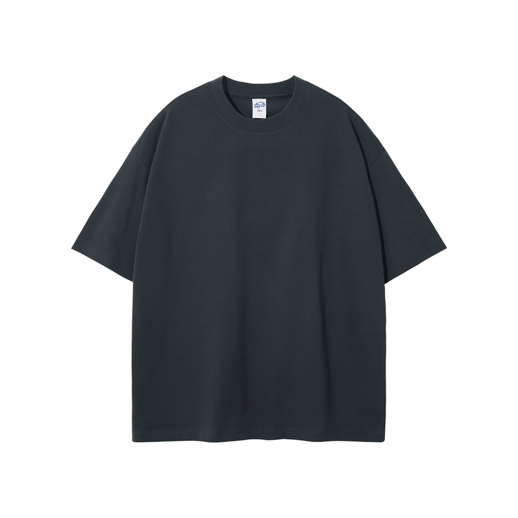 Streetwear Unisex Earth Tone Heavyweight Loose Fit FOG T-Shirt | HugePOD-24