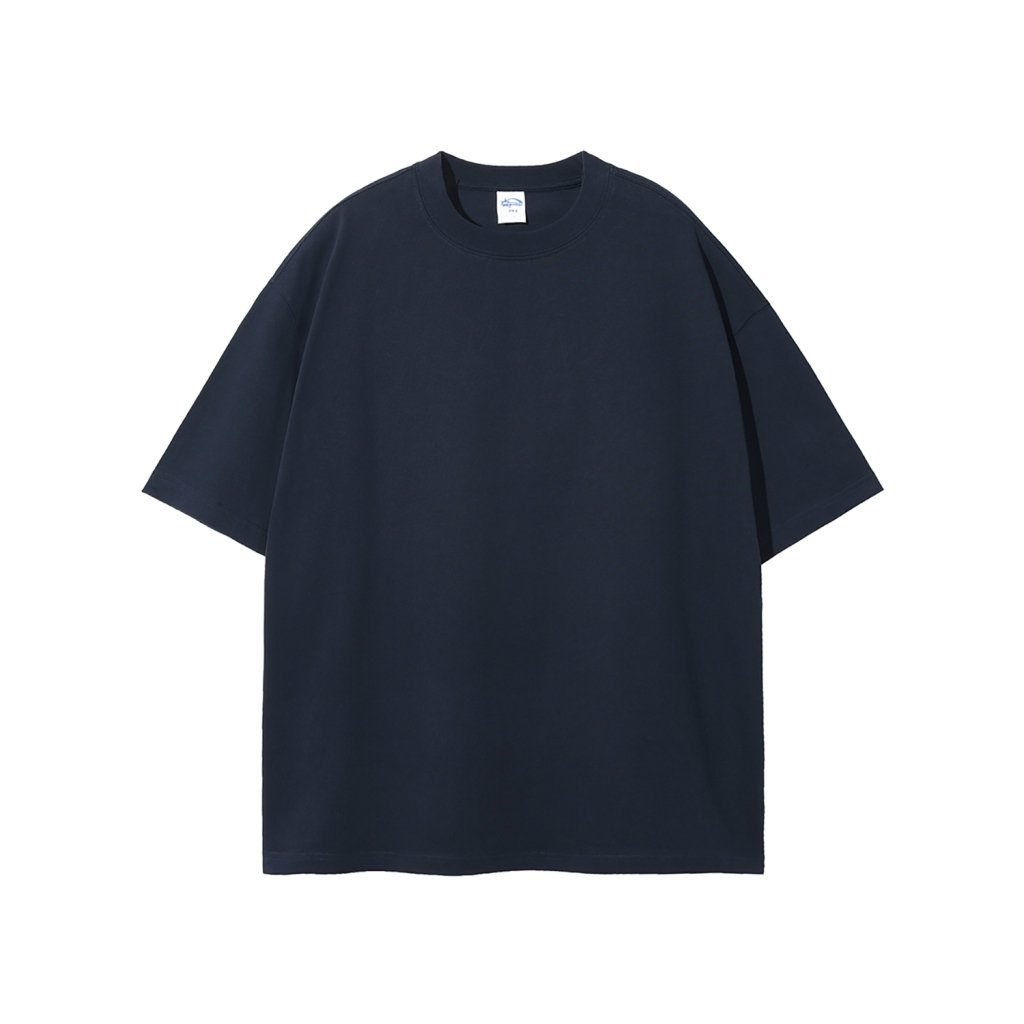 Streetwear Unisex Earth Tone Heavyweight Loose Fit FOG T-Shirt | HugePOD-26