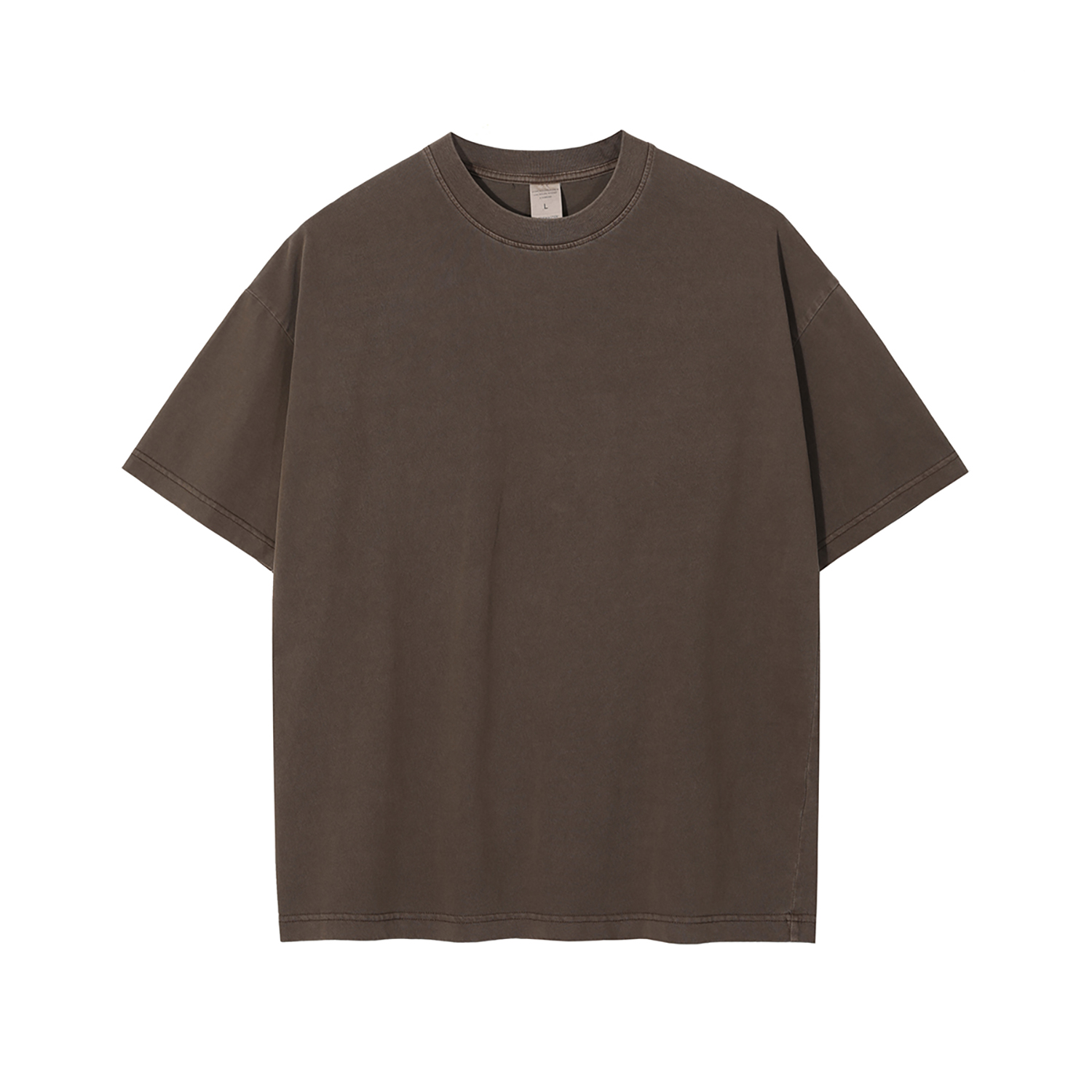 Streetwear Unisex Heavyweight Vintage Washed T-Shirt - Print