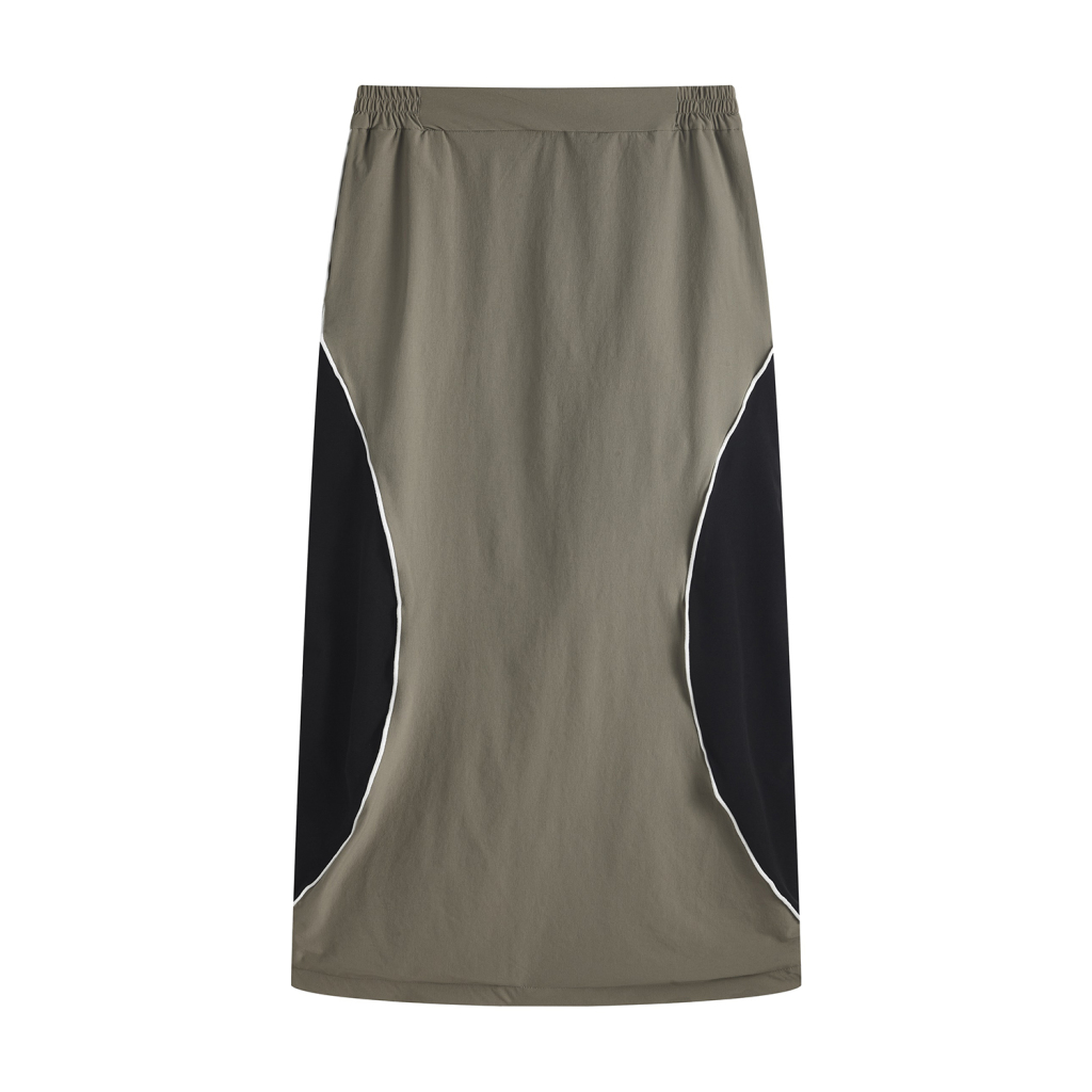 Streetwear Women's Colorblock Maxi Dress - Print On Demand-6