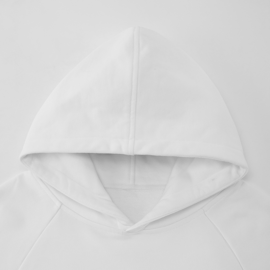 Men's Heavyweight Raglan Sleeve Fleece Hoodie | HugePOD-4