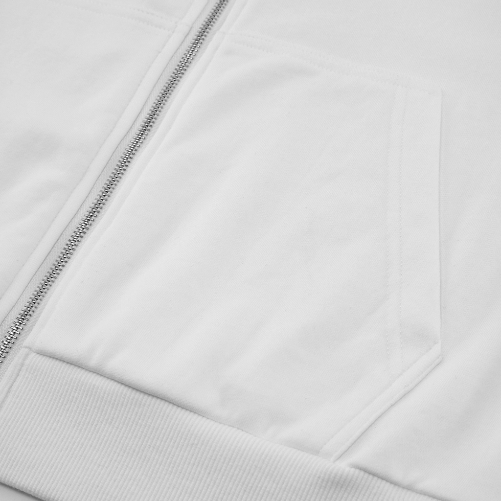Women's Cotton Zip Hoodie | HugePOD-9