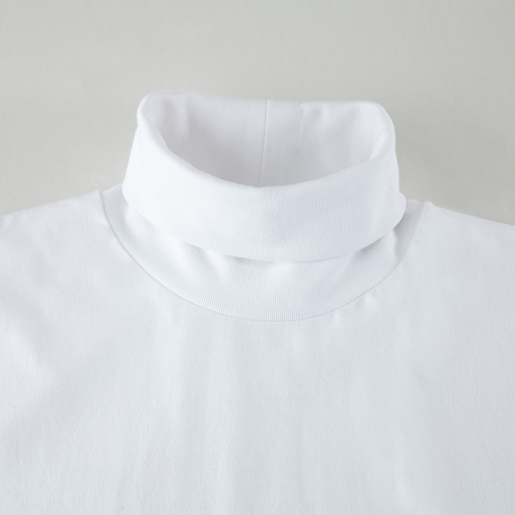 Men's High Neck Long Sleeve Shirt | HugePOD-4