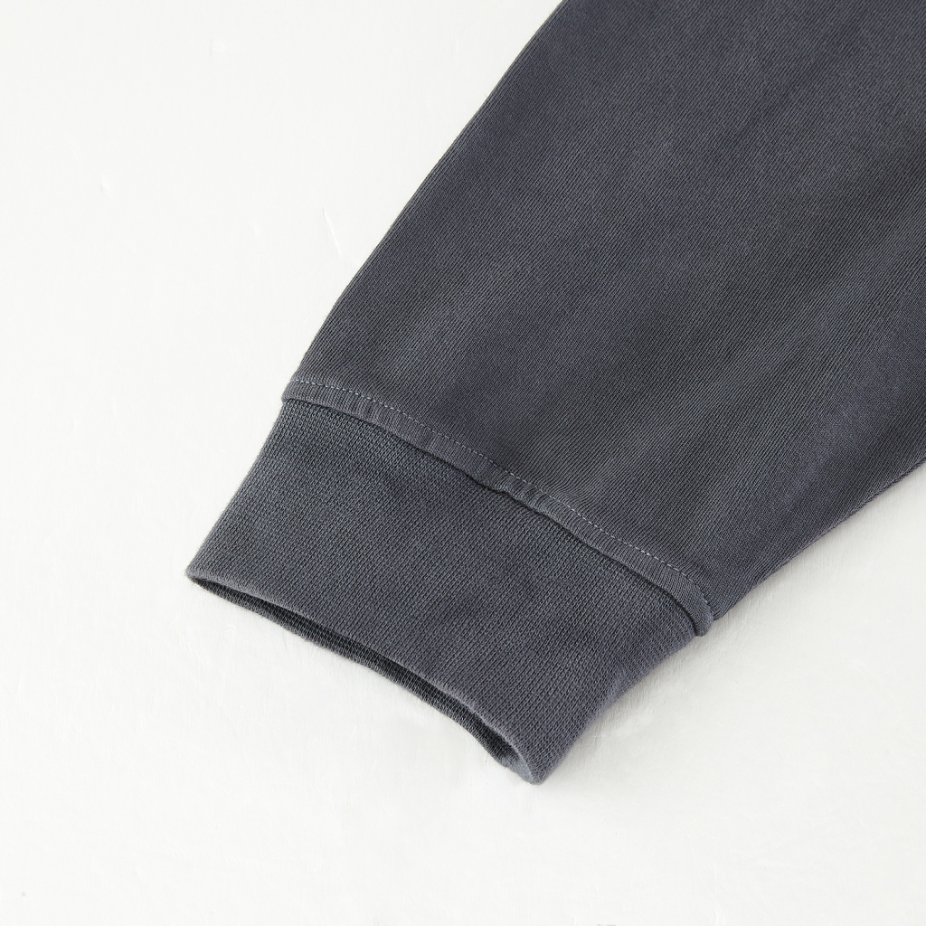 Streetwear Unisex Gradient Washed Effect Long Sleeve Tee - Print On Demand | HugePOD-17