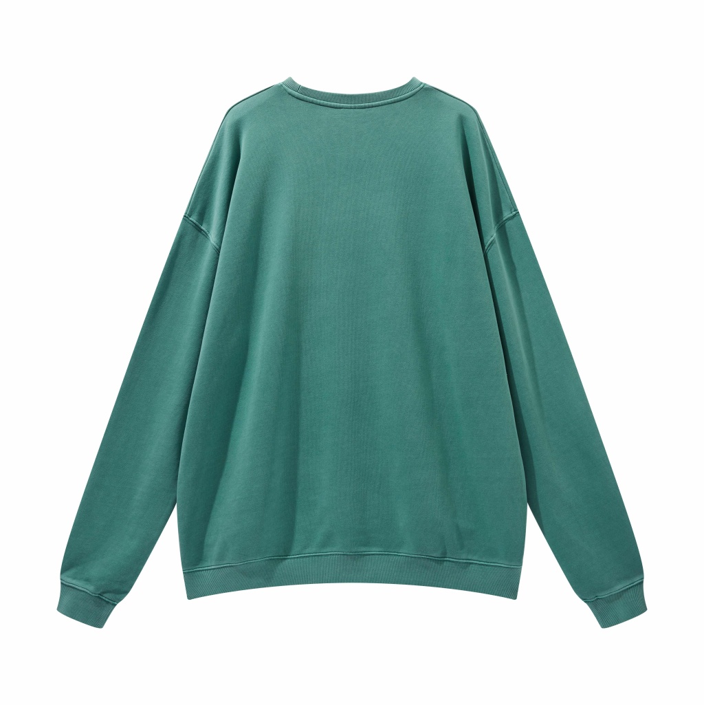 Custom Streetwear Unisex Split Hem Washed Pullover - Print On Demand | HugePOD-10