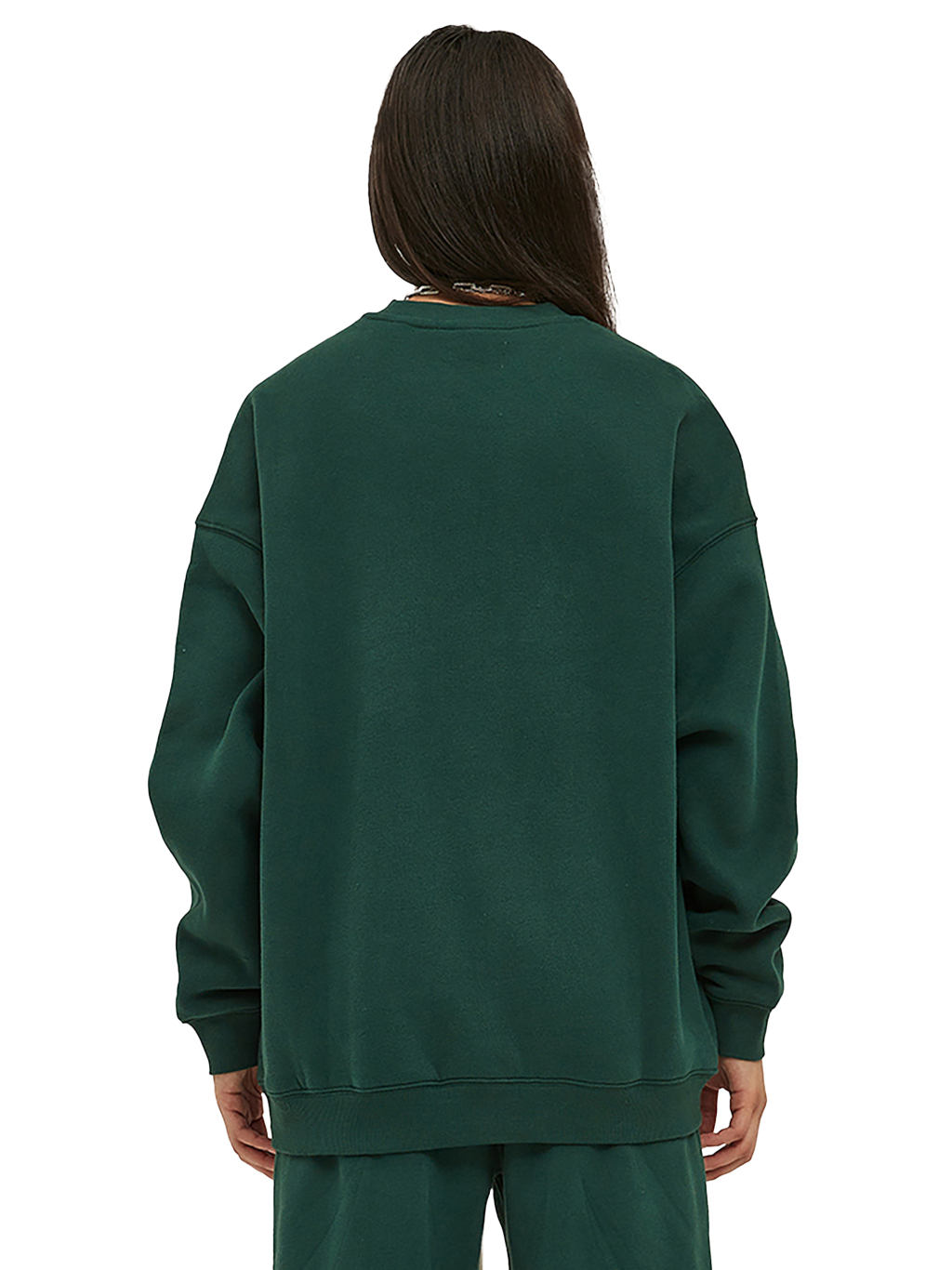 Streetwear Solid Color Fleece Pullover - Print On Demand-10