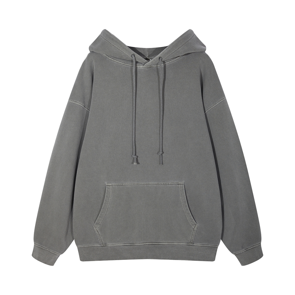 Streetwear Unisex Heavyweight Stone Washed Hoodie - Print On Demand | HugePOD-14