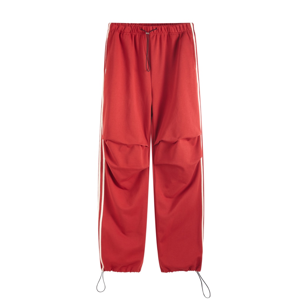 Streetwear Heavyweight Vintage Contrast Wide-Legged Pants-9