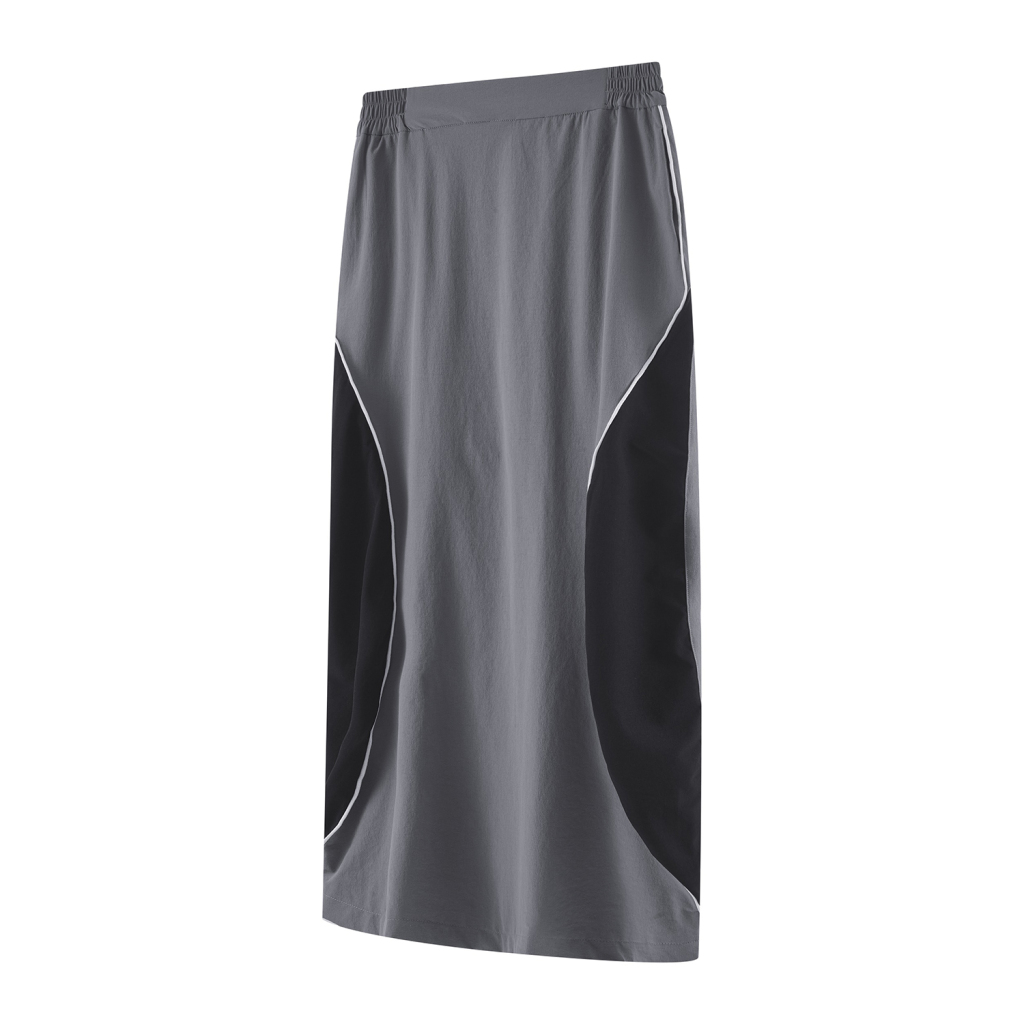 Streetwear Women's Colorblock Maxi Dress - Print On Demand-9