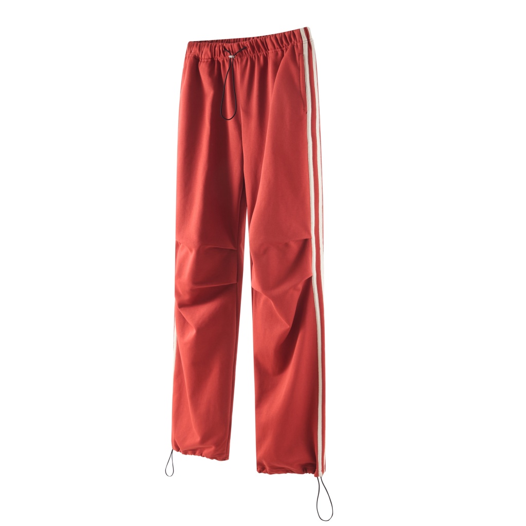 Streetwear Heavyweight Vintage Contrast Wide-Legged Pants-8