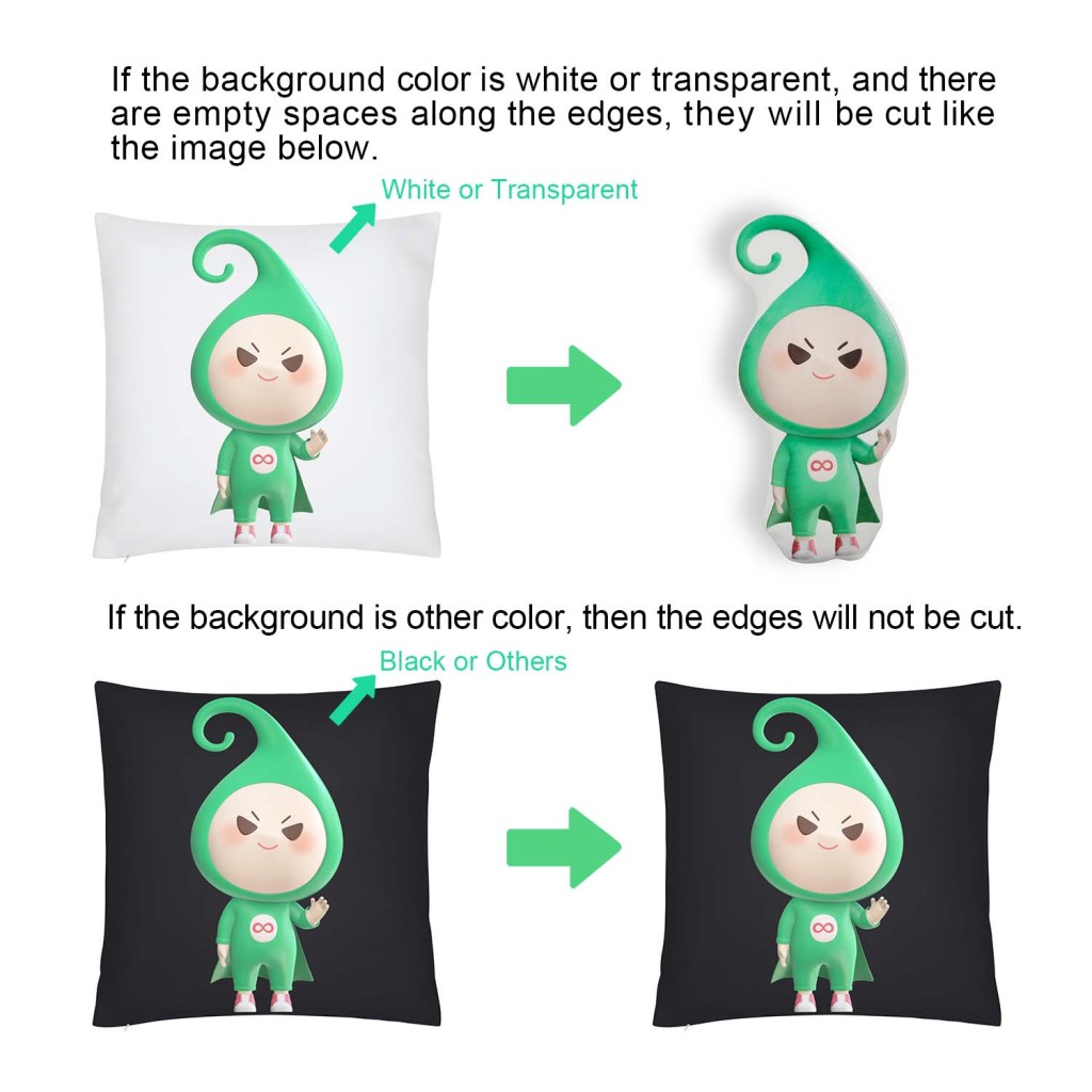 Die-Cut Decorative Pillow | HugePOD-3